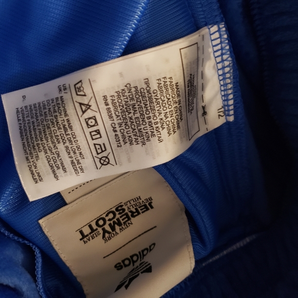 Jeremy Scott x Adidas Originals Velour Track Pants Womens sz XL NWT - Picture 6 of 9